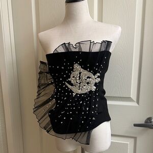 NWT Anthropologie strapless top